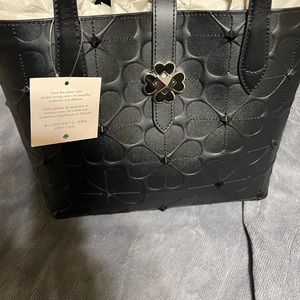 Kate Spade Embossed Flower Tote NWT